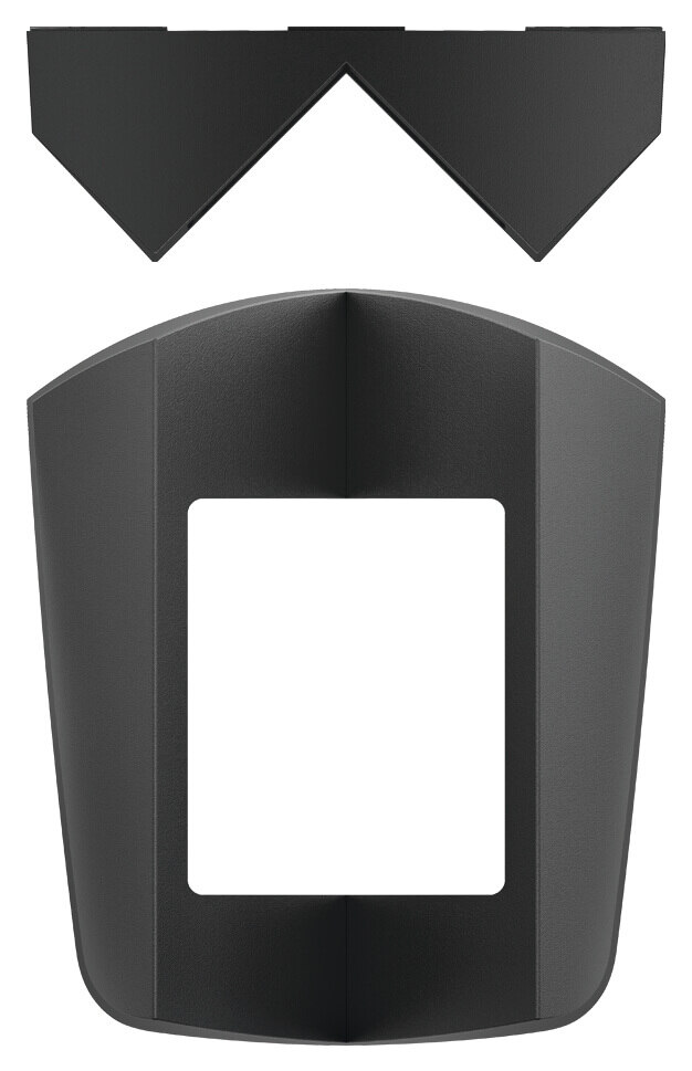 Theben Theben Eckmontagewinkel schwarz EckwinkeltheLuxaS BK