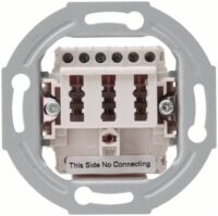 Kopp 33369392 TAE-Telefonanschlussdose Unterputz 3x6p NFN-Cod. weiß