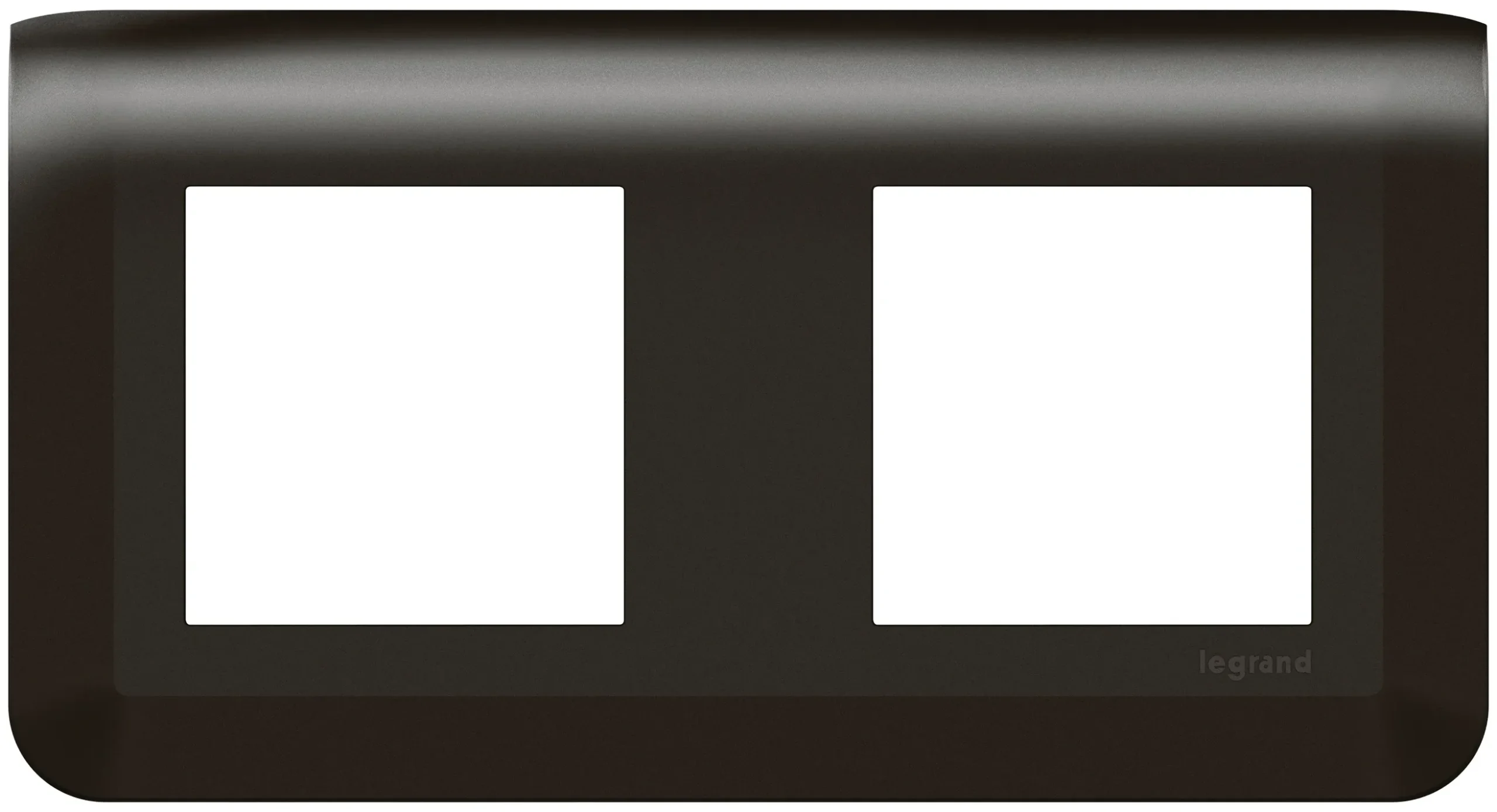 Legrand Legrand 079044L Rahmen 2x2-modulig horizontal Mosaic schwarz