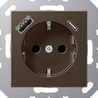 Jung SCHUKO Steckdose mit USB Typ AC A1520-15CAMO