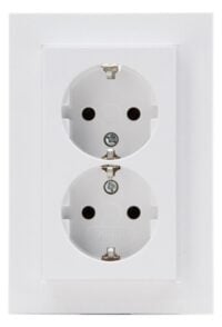 Kopp 958213006 HK07 HK07 Schutzkontaktsteckdose 2-fach arktisweiß