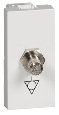 Legrand 078700 Potentialausgleichsdose 1-modulig Mosaic ultaweiß Antibakteriell