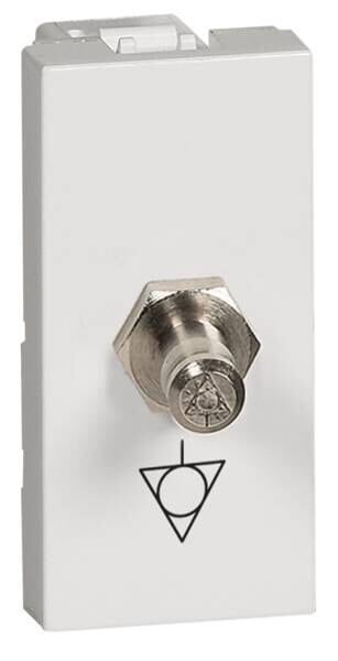 Legrand Legrand 078700 Potentialausgleichsdose 1-modulig Mosaic ultaweiß Antibakteriell