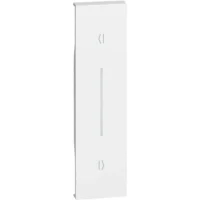 BTicino KW05V LivingNow 1M Tasten- abdeckung Auf-Ab für vertikale Inst. White