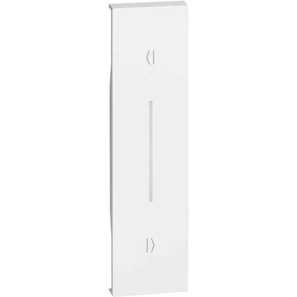 Legrand BTicino KW05V LivingNow 1M Tasten- abdeckung Auf-Ab für vertikale Inst. White