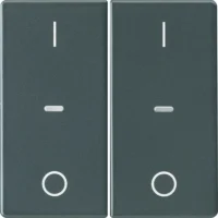 Berker Abdeckung Tastsensor-Modul 2-fach anthrazit 80962326
