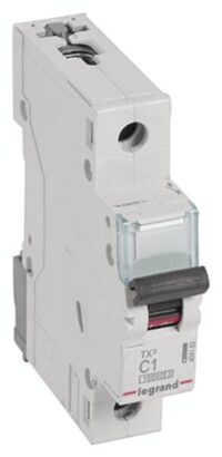 Legrand 404163 TX3 LS-Schalter C 1A 1-polig 10kA 230/400VAC 1TE
