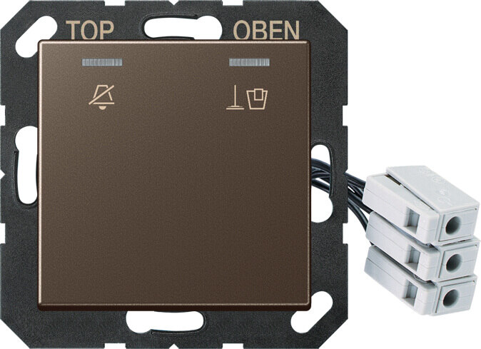 Jung Jung Hotelabdeckung mit LED-Einheit 230V A CU KO5 M 230 MO