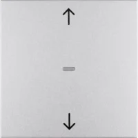 Berker KNX-Funk Jalousie-Taste aluminium matt 85245283