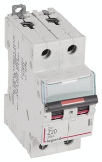 Legrand 409914 DX3 LS-Schalter Z 20A 2-polig 25kA 400VAC 2TE