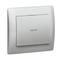 Legrand 771334 Wippe Kontroll Galea soft Aluminium