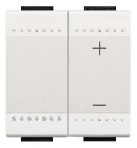 BTicino N4411N LivingLight Universal Tastdimmer 3-400VA 2M Weiß
