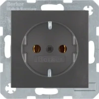 Berker Schuko-Steckdoseanthrazit 41431606