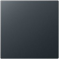 Jung A594-0PLANM Blind-Abdeckung o.Tragring verrastet Serie A anthr.matt