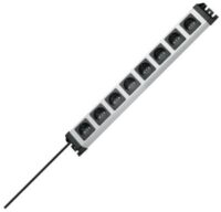 Kopp 226920014 Powerversal 8-fach 250V 16A IP20 612,6x71x58,3 silber-schwarz