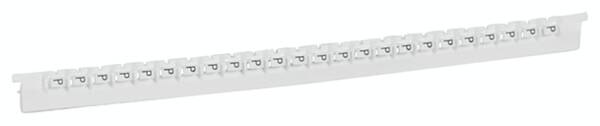 Legrand Legrand 037841 Kennzeichnungssystem Memocab Buchstabe:P schwarz auf weiß