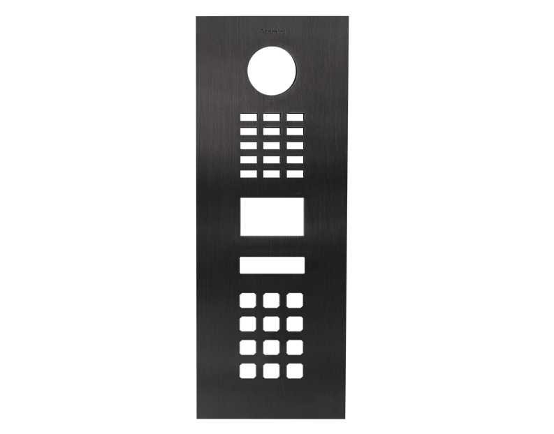 Doorbird DoorBird D2101KV Frontblende – Titan-Optik (PVD)