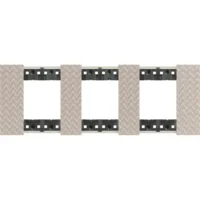 BTicino KA4802M3MM LivingNow Abdeck- rahmen 3x2-modulig in Farbausführung Optic
