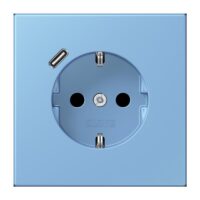 Jung LC1520-18C256 SCHUKO-Steckdose mit USB Typ C LC4320N