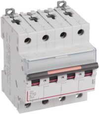 Legrand 409934 DX3 LS-Schalter Z 10A 4-polig 25kA 400VAC 4TE