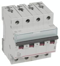Legrand 403774 TX3 LS-Schalter D 25A 4-polig 6kA 400VAC 4TE