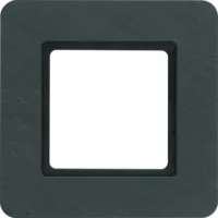 Berker Rahmen 1-fach schiefer-anthrazit LED-Beleuchtung 10116130