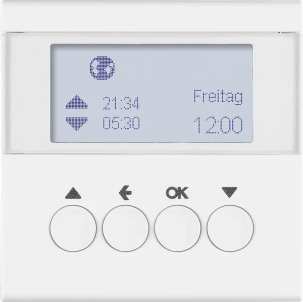 Berker Berker Jalousie-Schaltuhr polarweiß matt 85741188