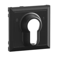 Legrand 765333 SEANO Abdeckung für DIN-Schlüsselschalter 0  1 Schwarz