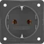 Berker Schuko-Steckdoseanthrazit mit Steckklemmen 947782505