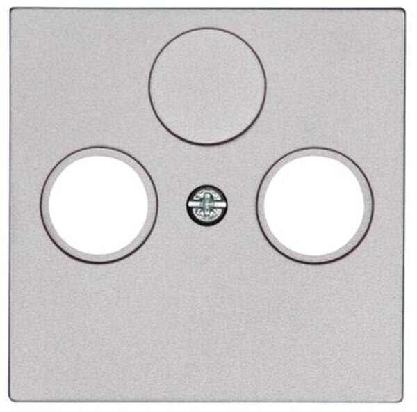 Kopp Kopp 373547180 Abdeckung für Ant steckd.2-fach TV RF M3x13,M3x16,M3x25 Athenis stahl