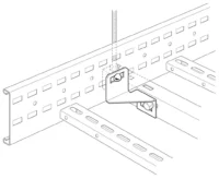 Van Geel ZPGZ Winkelverbindersatz links/rechts H100 2 Stück tauchfeuerverz.