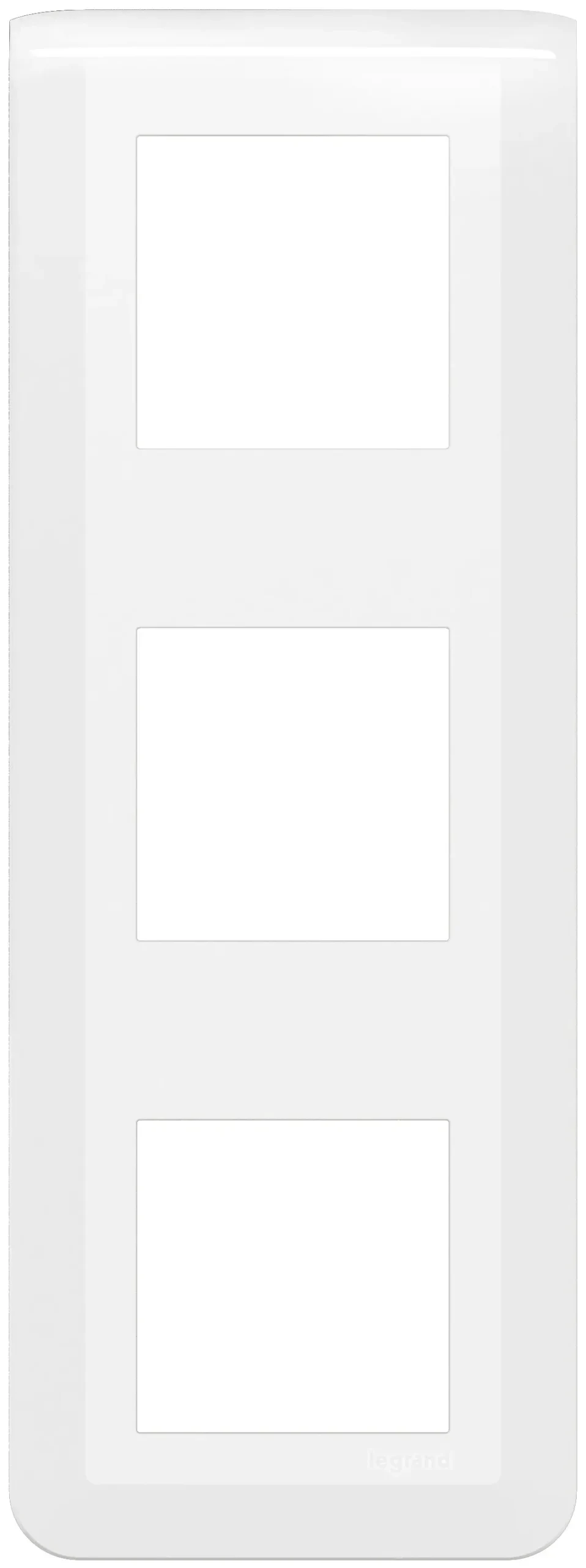 Legrand Legrand 078823L Rahmen 3x2-modulig vertikal Mosaic ultraweiß