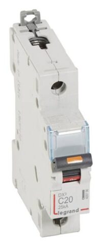 Legrand 409756 DX3 LS-Schalter C 20A 1-polig 25kA 230/400VAC 1TE