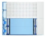 Bticino 351082 Frontblende Basis Lautsprecher 4RT-D Allwhite
