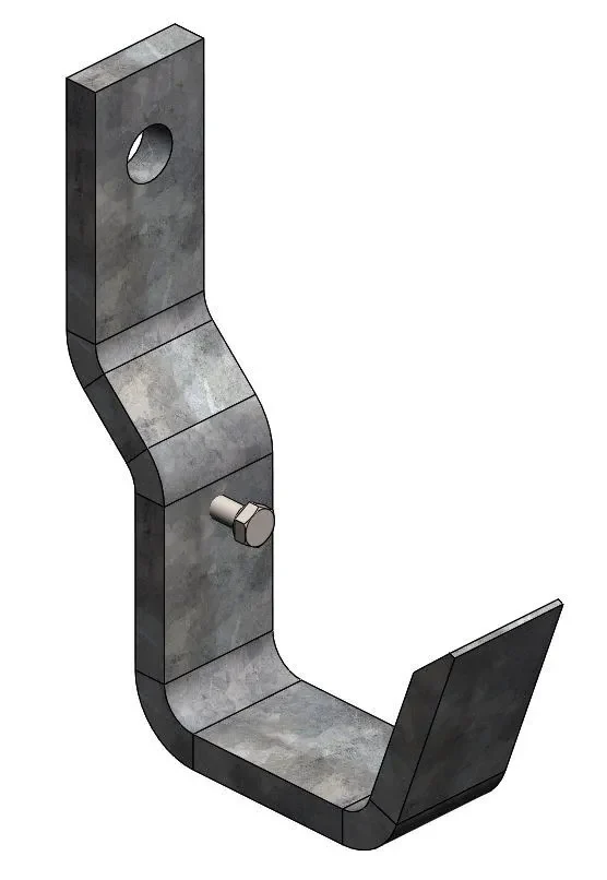 Legrand Legrand 347286 Wandeinlegebügel P31 B100 elektrolytischverzinkt