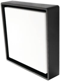 SG LEUCHTEN LED-Sensorleuchte 21W 3000K FRAME 605356 1980lm schwarz Konverter