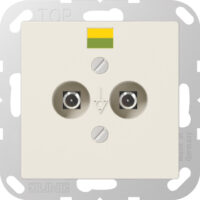 Jung Potential-Ausgl Steckdose 2 Steckerstifte A 565-2
