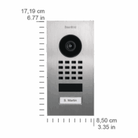 B-Ware DoorBird IP Video Türstation D1101V Unterputz, inklusive Unterputzgehäuse, Edelstahl V4A