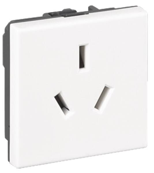 Legrand Legrand 572113 Steckdose chinesischer Standard 10A 2 modulig Mosaic ultaweiß
