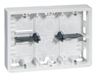 Legrand 080276 Aufputz Gehäuse 2x3x2M Mosaic ultraweiß