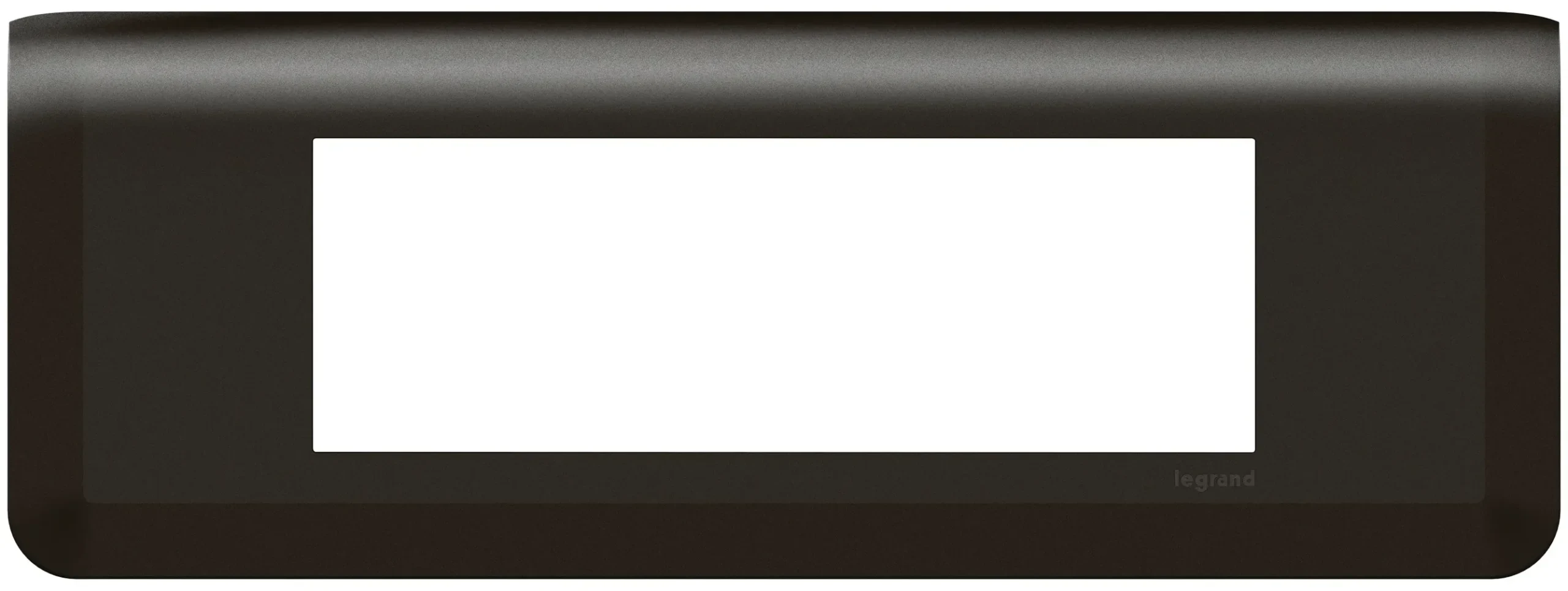 Legrand Legrand 079056L Rahmen 6-modulig horizontal Mosaic schwarz