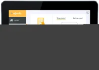 Somfy Animeo IB+ TouchBuco mit Blendrahmen, Edelstahl 1860254