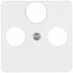 Kopp 351913181 Abdeck für Ant steckd.3-fach TV RF SAT M3x13,M3x16,M3x25 Europa arktis