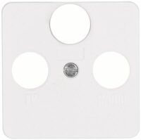 Kopp 351913181 Abdeck für Ant steckd.3-fach TV RF SAT M3x13,M3x16,M3x25 Europa arktis