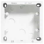 BTicino 506NP LivingLight Aufputz Gehäuse 3+3M Weiß