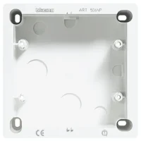 BTicino 506NP LivingLight Aufputz Gehäuse 3+3M Weiß