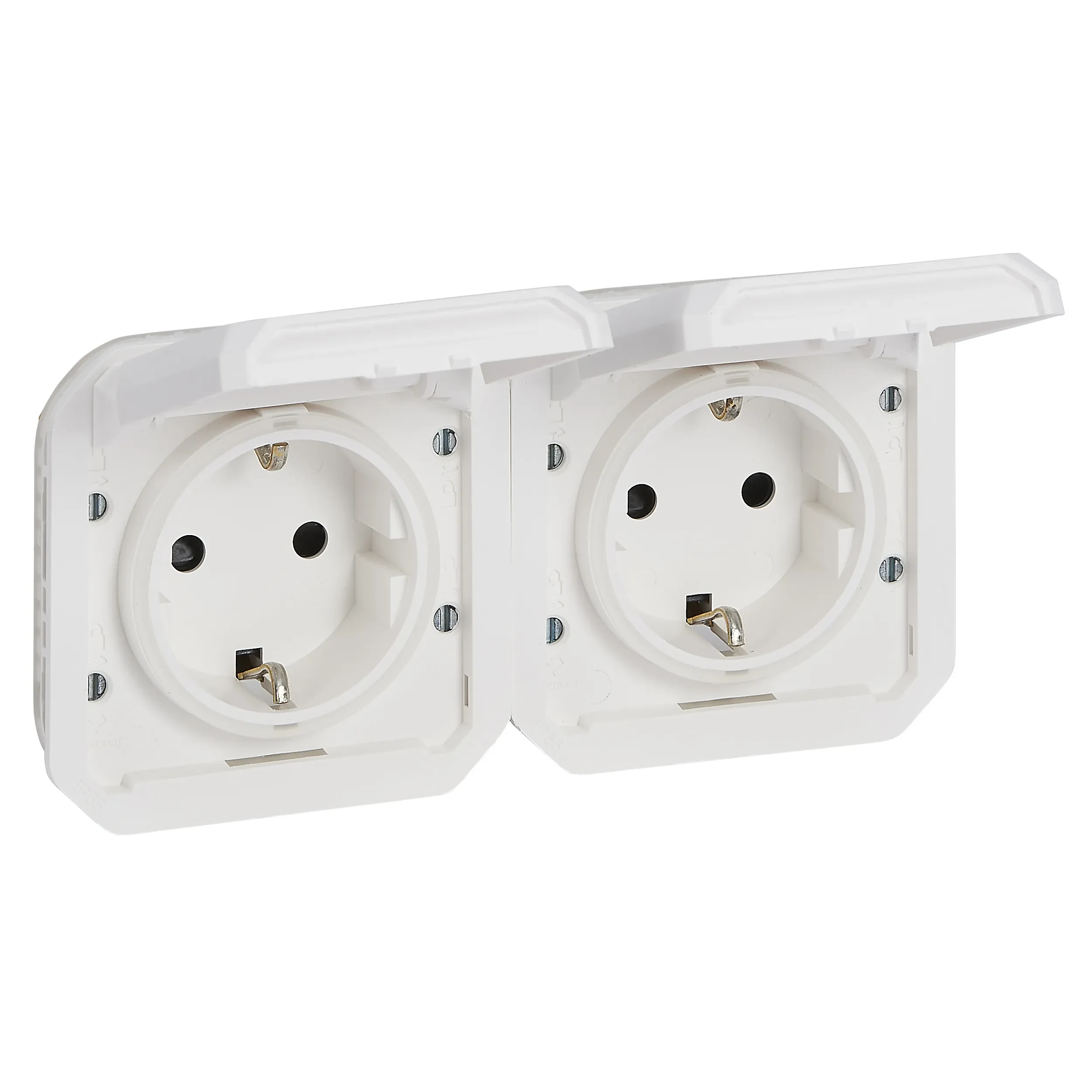 Legrand Legrand 069675L Plexo New Einsatz 2-fach vorverdrah SSDO horizontal SL EB IP44