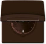 Busch-Jaeger Schuko-Steckdoseneinsatz IP44 braun 20 EUGK-31-101