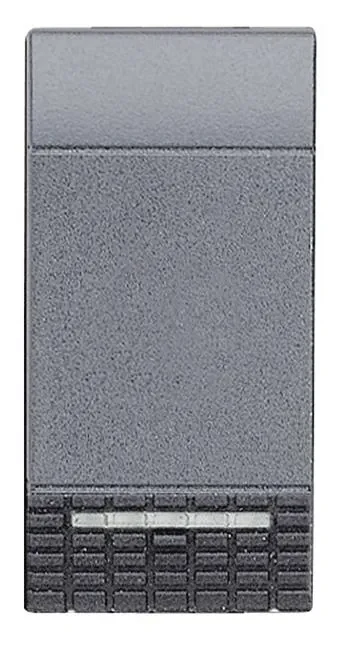 Legrand BTicino L4044N Taster 2-polig Schließer Anthrazit