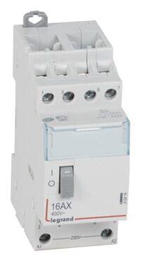 Legrand 412416 CX3 Fernschalter 4-polig 16A 250VAC mechan. AC 230V 4Schliesser